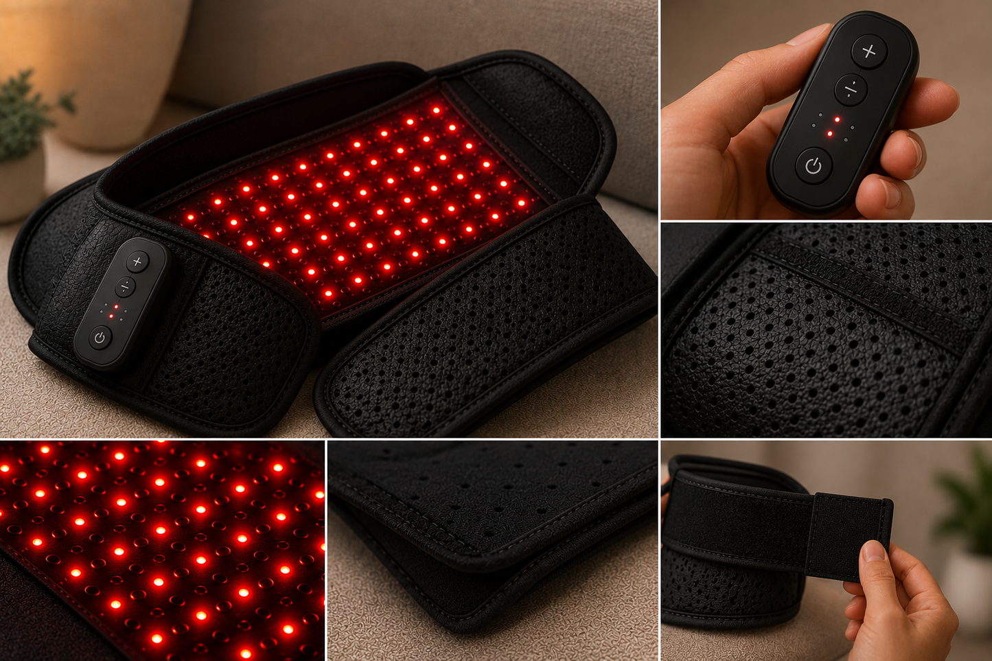 Heliothera: Ceinture de luminothérapie avancée