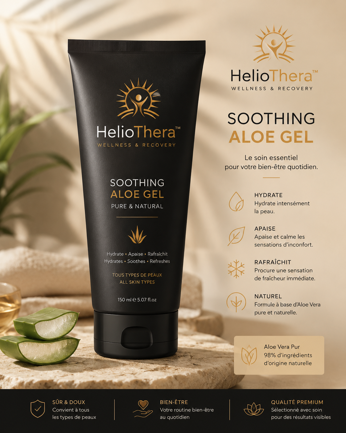 WELLNESS ESSENTIAL
HelioThera™ Soothing Aloe Gel