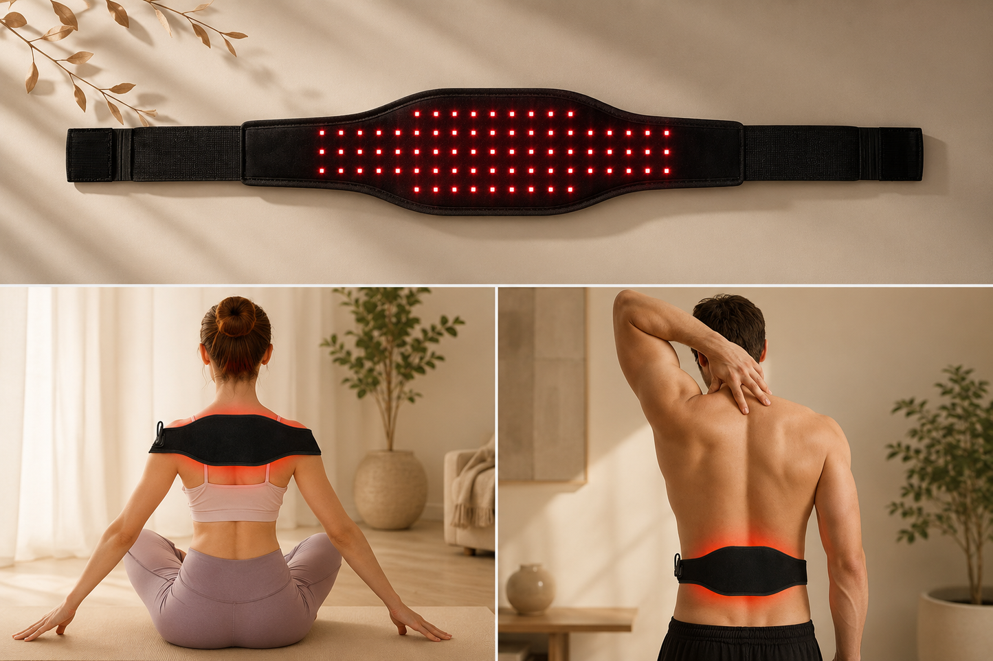 HelioThera™ – Ceinture de Luminothérapie Avancée
