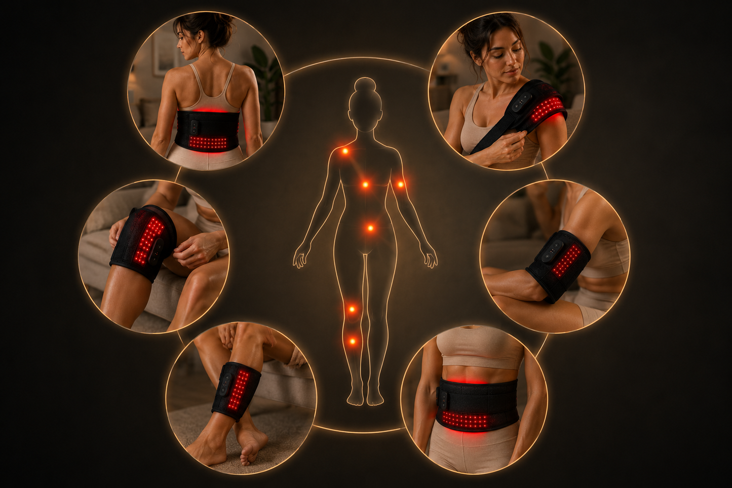 Heliothera: Ceinture de luminothérapie avancée
